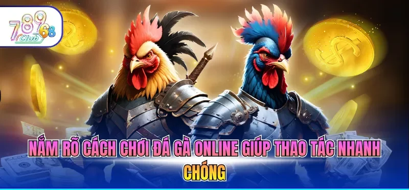 Cách Chơi Đá Gà Online Giúp Người Mới Dễ Dàng Làm Quen 1 Nắm rõ cách chơi đá gà online giúp thao tác nhanh chóng